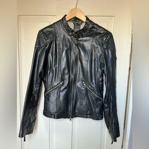 Black Women’s Leather Jacket